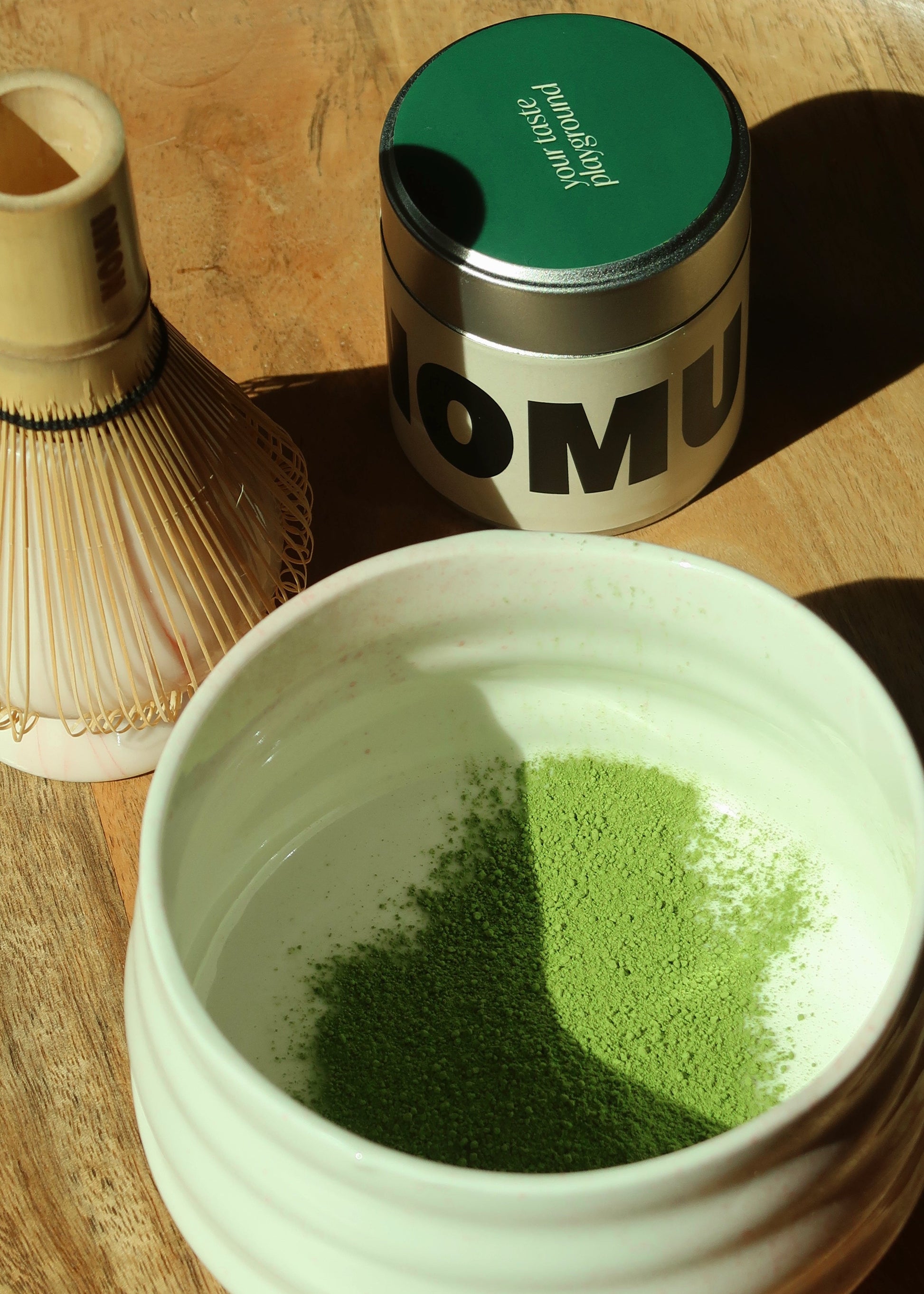 NOMU organic ceremonial grade matcha powder