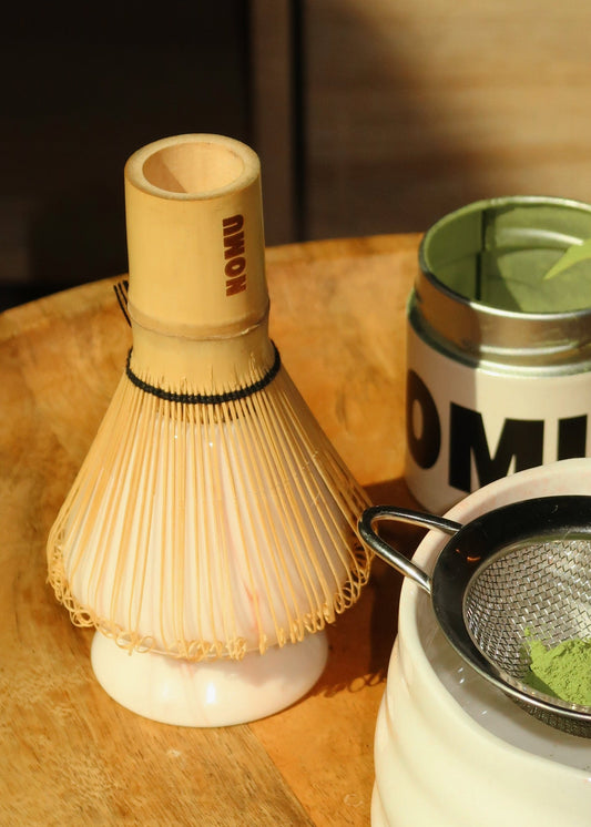 NOMU handcrafted Japanese Chasen bamboo matcha whisk