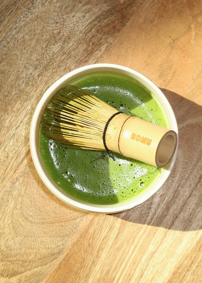 NOMU handcrafted Japanese Chasen bamboo matcha whisk