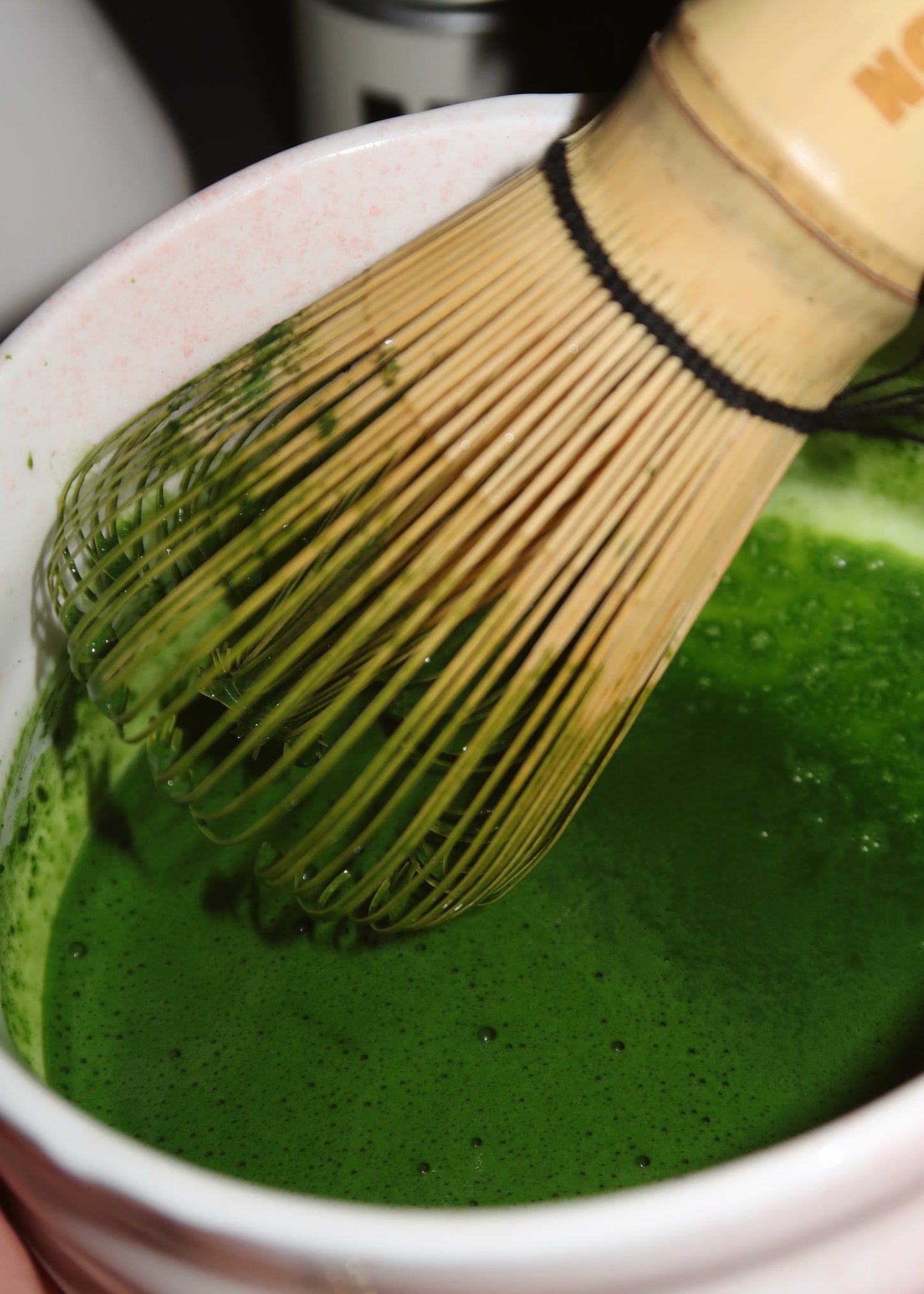NOMU handcrafted Japanese Chasen bamboo matcha whisk